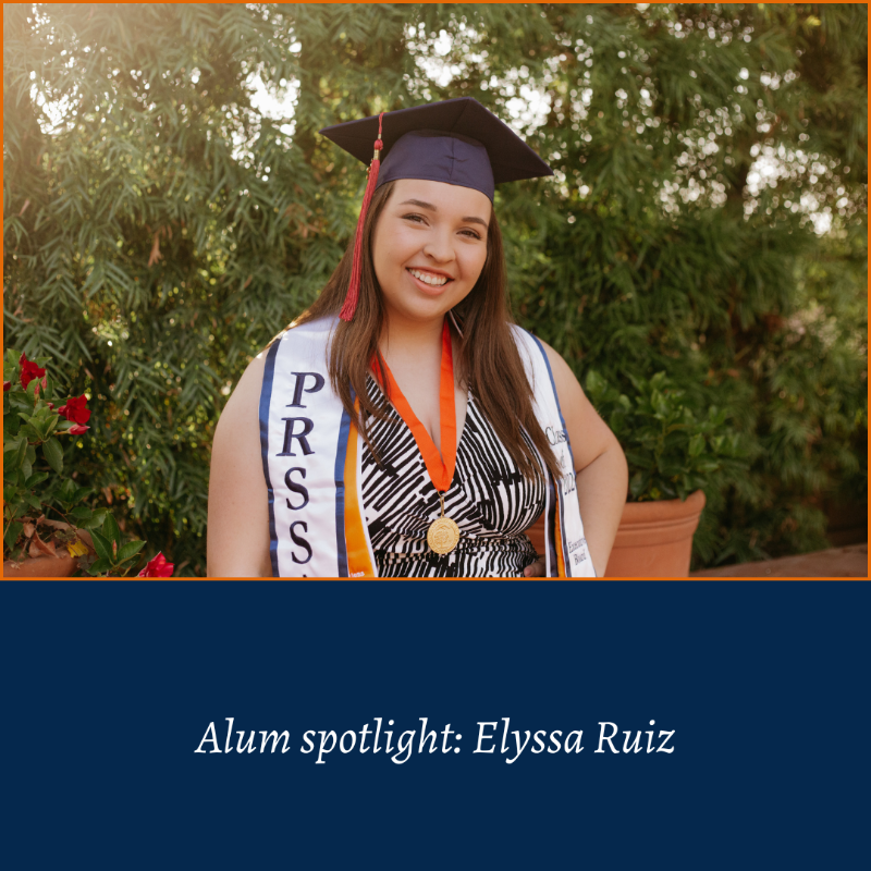 Alum Spotlight: Elyssa Ruiz