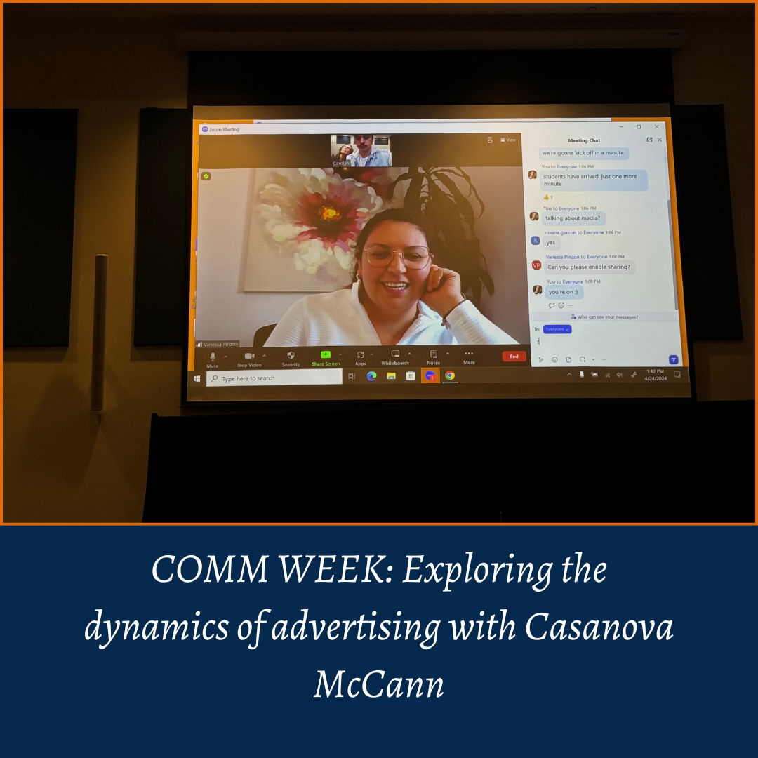 COMM WEEK: Exploring the dynamics of advertising with Casanova McCann