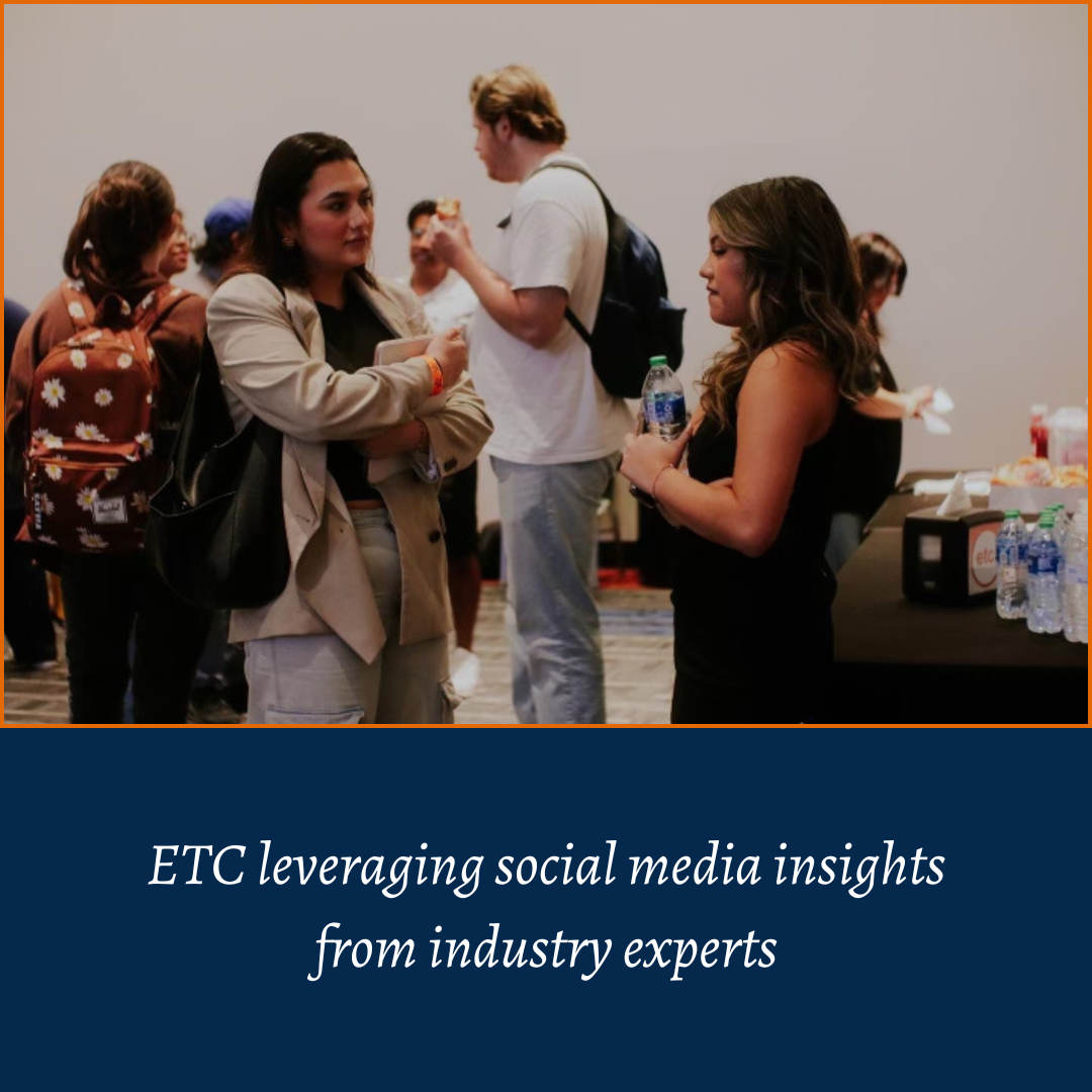 ETC leveraging social media insights from industry experts