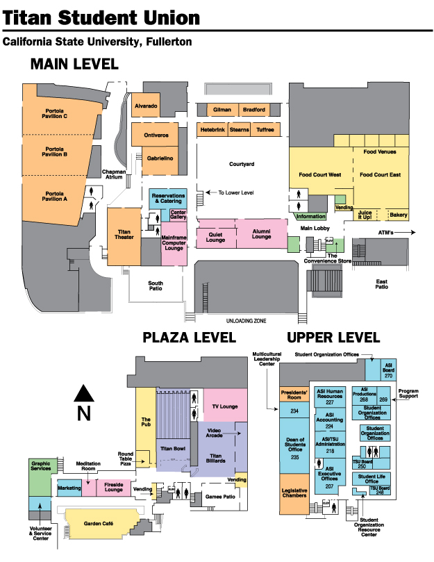 Cal State Fullerton Directions College Of Communications - Directions