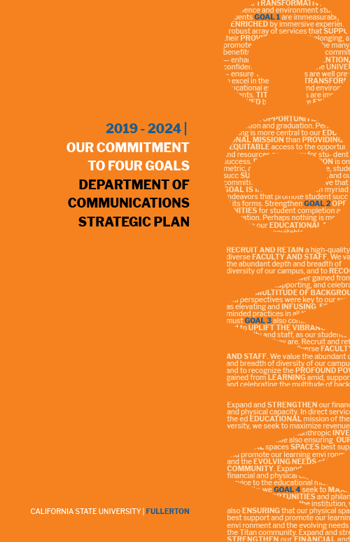 Comm Strategic Plan brochure