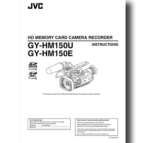 JVC 150 Manual