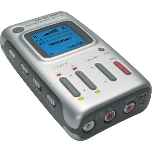 M-Audio Microtrack Digital Audio Recorder 