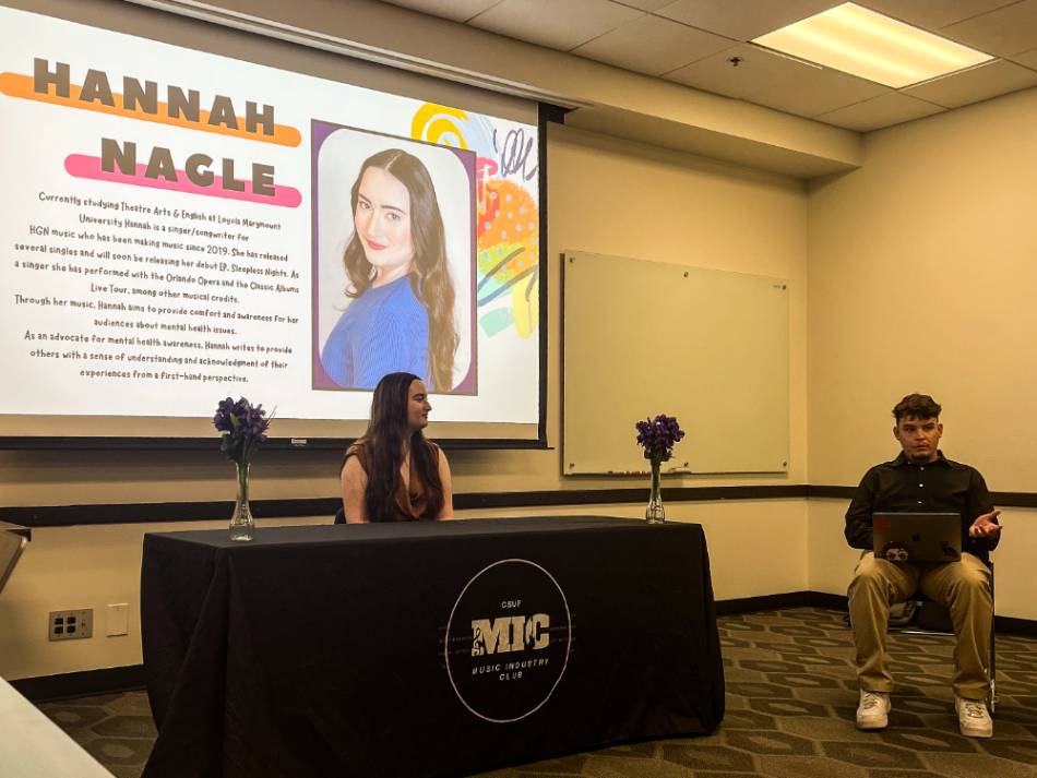 MIC’s multi-talented panelist leads songwriting workshop