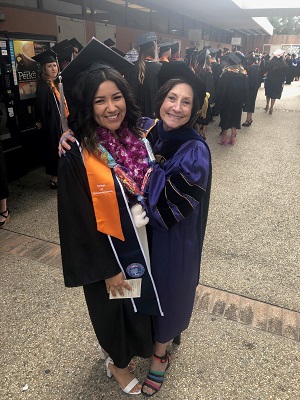 Lindsay Leiva 2019 commencement